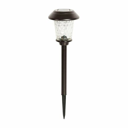 GLOWFLOW Oil Rubbed Bronze Solar Powered LED Pathway Light, 9PK GL2513905